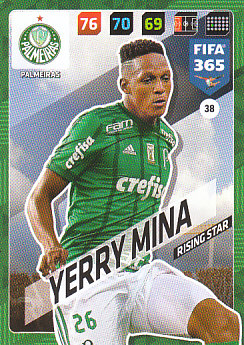 Yerry Mina Palmeiras 2018 FIFA 365 Rising Star #38